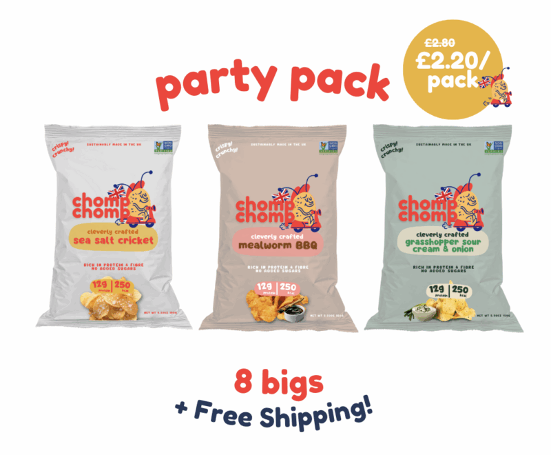 Chomp & Feast │ Big Pack Bundle [150g x8] + Free Shipping